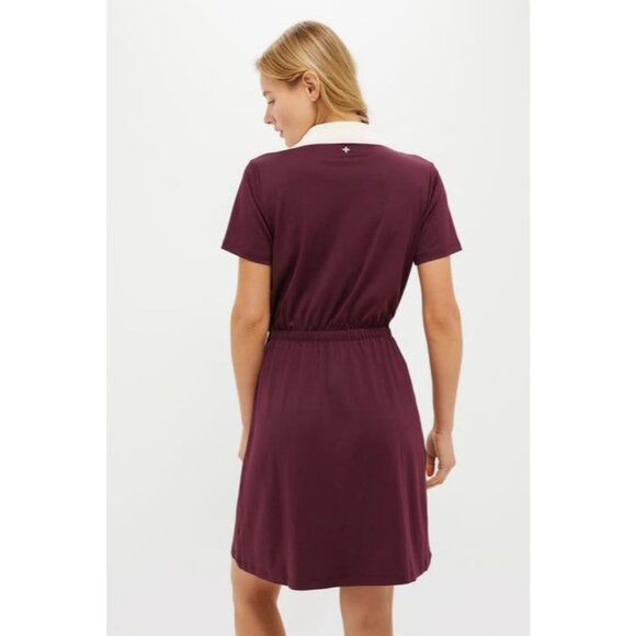 TUCKERNUK SPORT Winetasting Short Sleeve Performance Jersey Alcott Golf Dress M - Picture 2 of 12